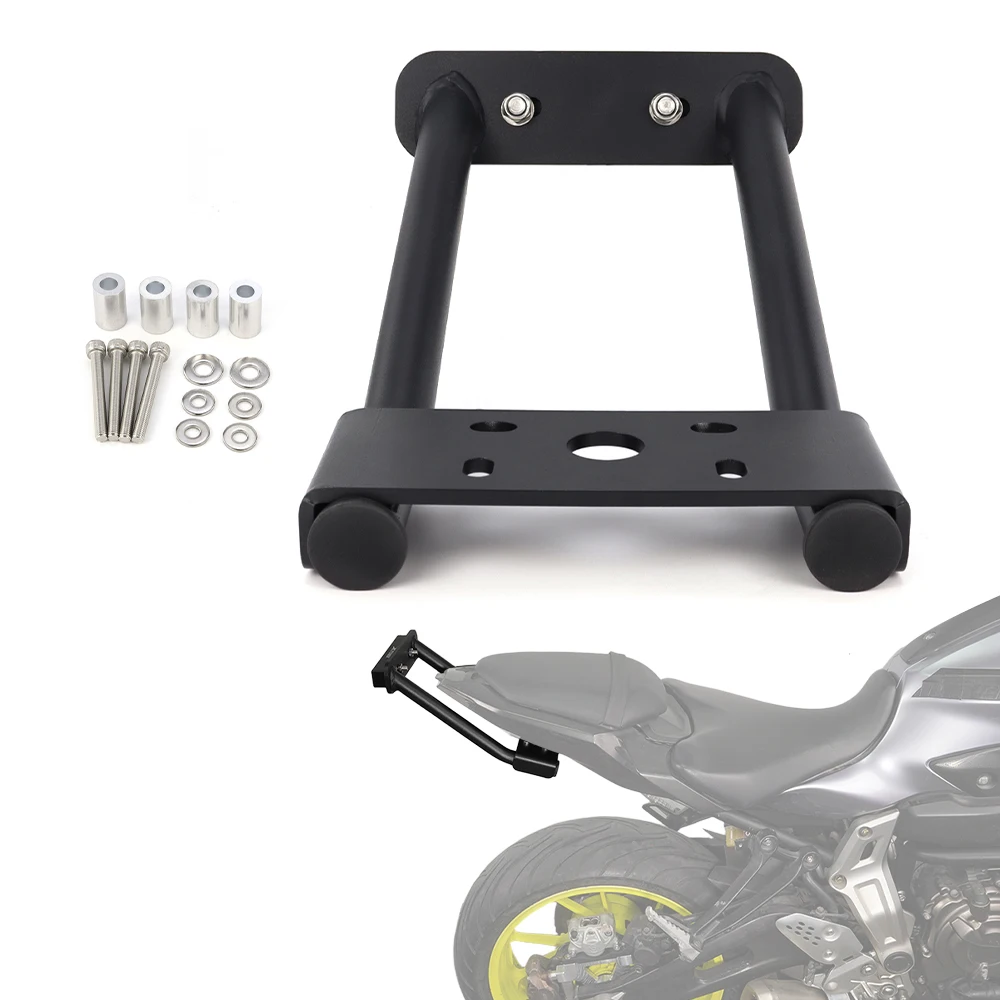 For Yamaha FZ-07 / MT-07 2014 2015 2016 2017 2018 2019-2024 Motorcycle Scrape Bar Tail Bar With Subcage Rear Rack Stunt Parts