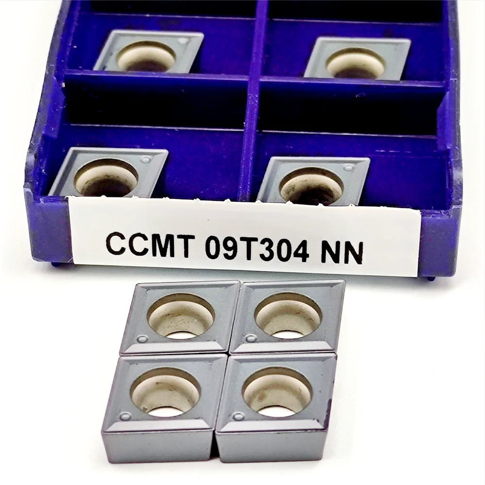 CCMT09T304 NN LT10 Твердосплавные вставки Сменные токарные вставки для внутренней токарной обработки Токарные станки с ЧПУ Инструменты для стали CCMT 09T304