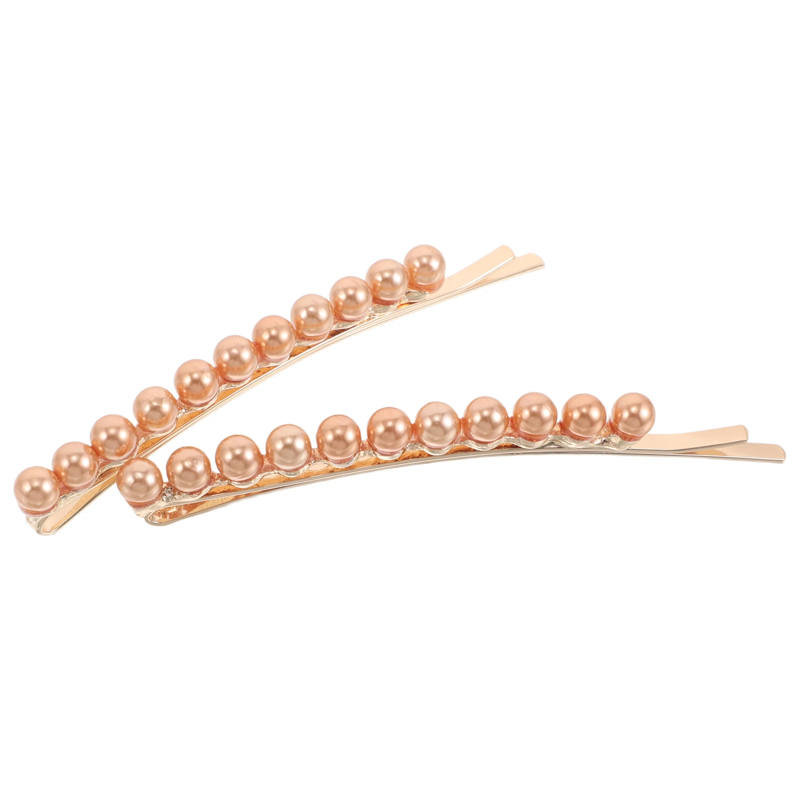 

Hair Accessories Barrette Fake Pearl Pins Korean Version Elegant Clips Women Bride