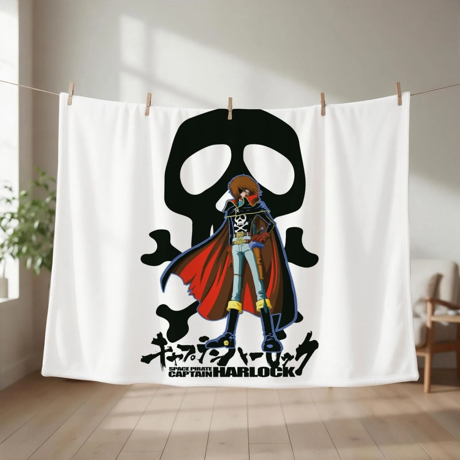 New space pirate Throw Blanket blankets and throws Single Beautifuls valentine gift ideas Blankets