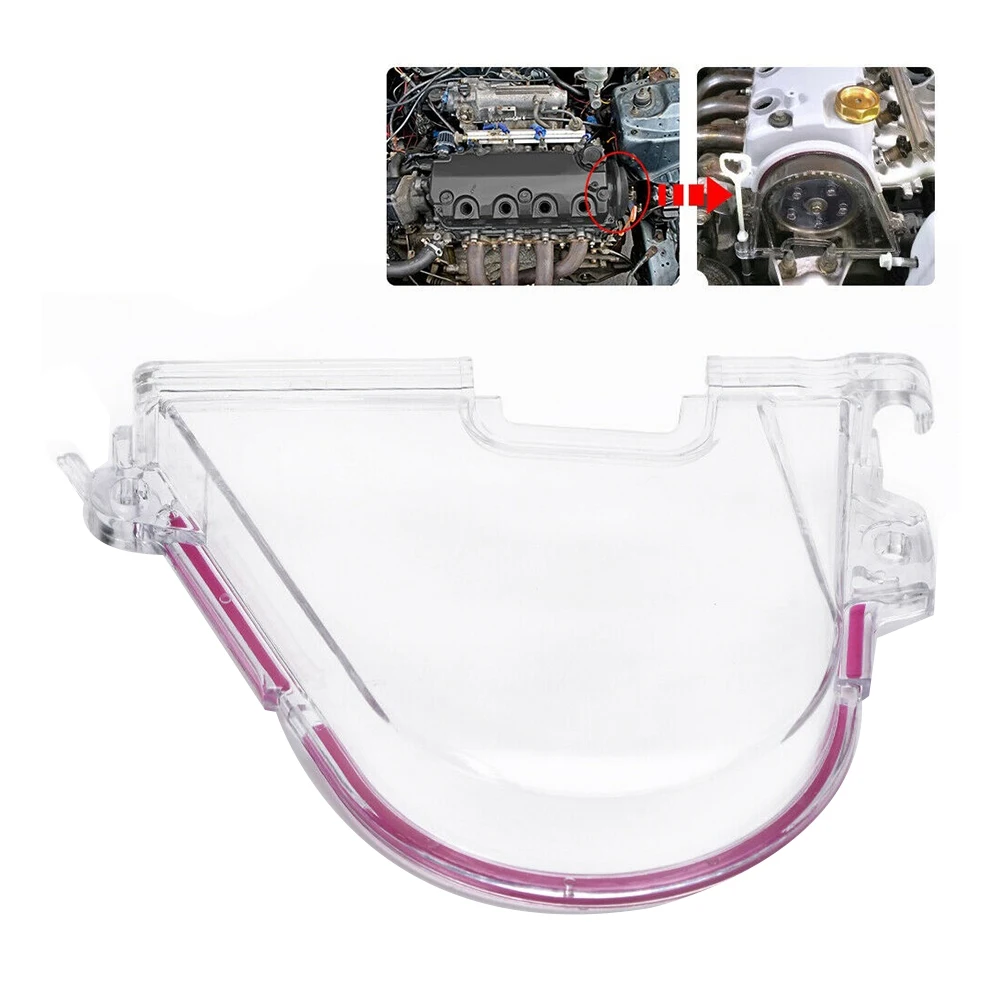 For HONDA CIVIC 96-00 EK 92-95 EG D15 D16 Engine Clear Cam Gear Timing Belt Cover Turbo Cam Pulley