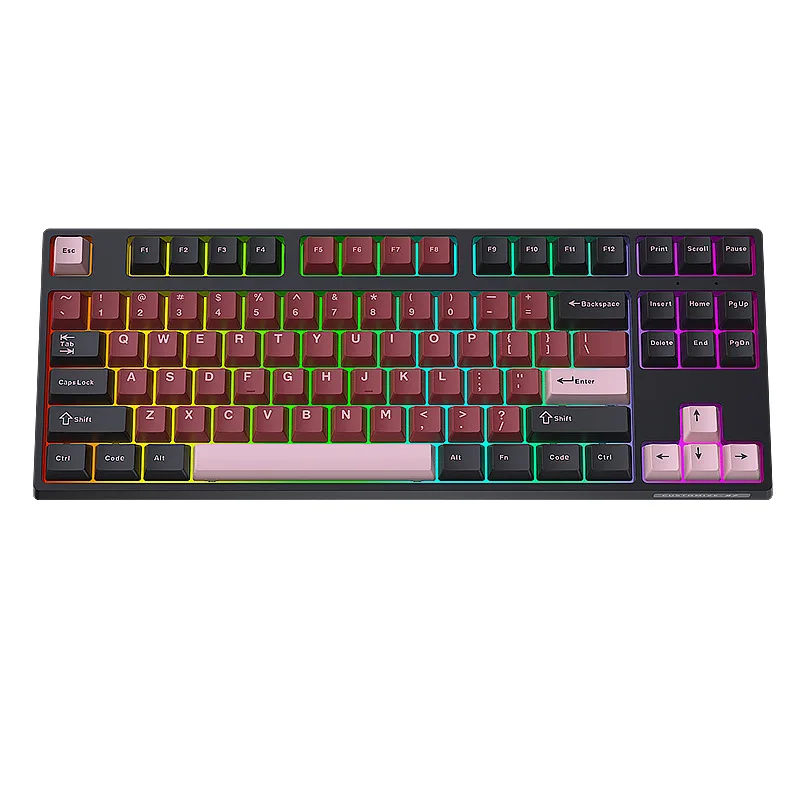 DK87V2 mechanical keyboard kit RGB Bluetooth three-mode customized DIY peripherals