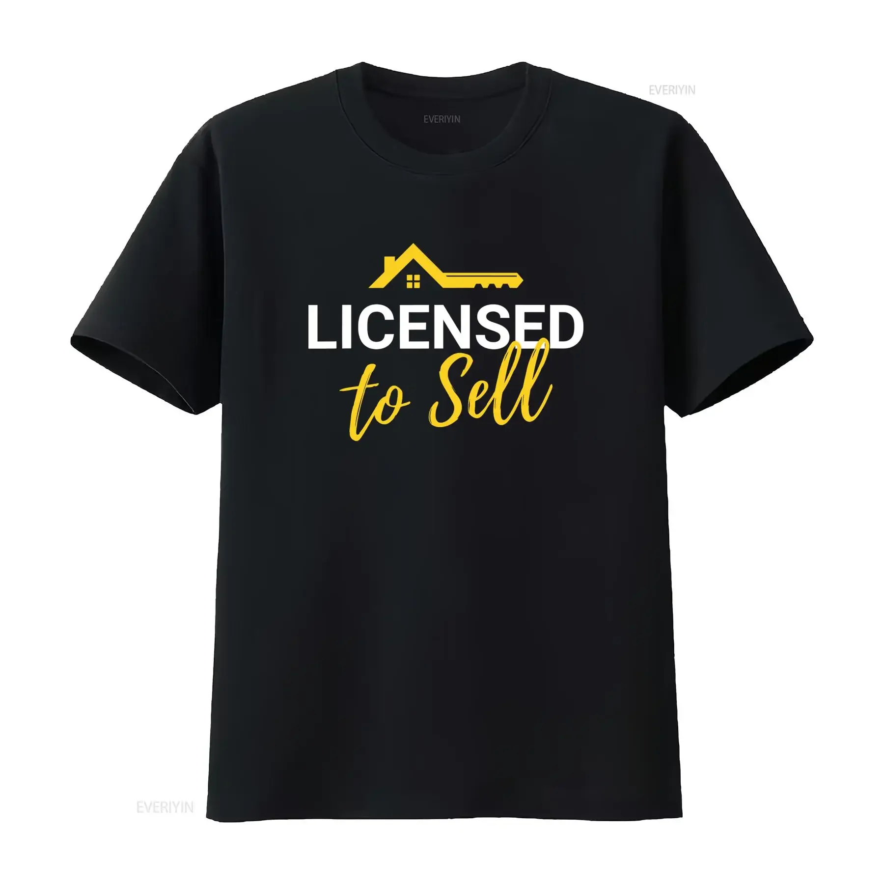Licensed to Sell Realtor Funny Real Estate Agent T Shirt for Men and Women vintage Washed Stylish designer clothes fashion