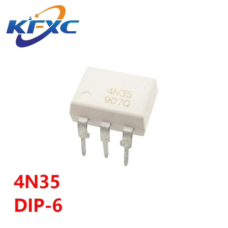 Isolator optocoupler drive 4N35 4N35M DIP6 dalam garis thyristor baru diimpor