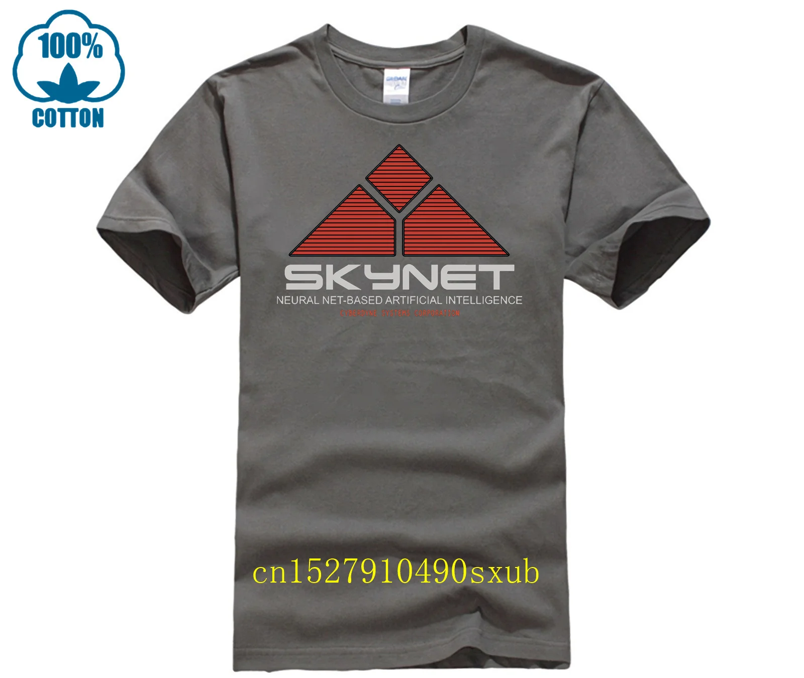 2023 brand men shirt Skynet casual o neck loose summer T shirt for men