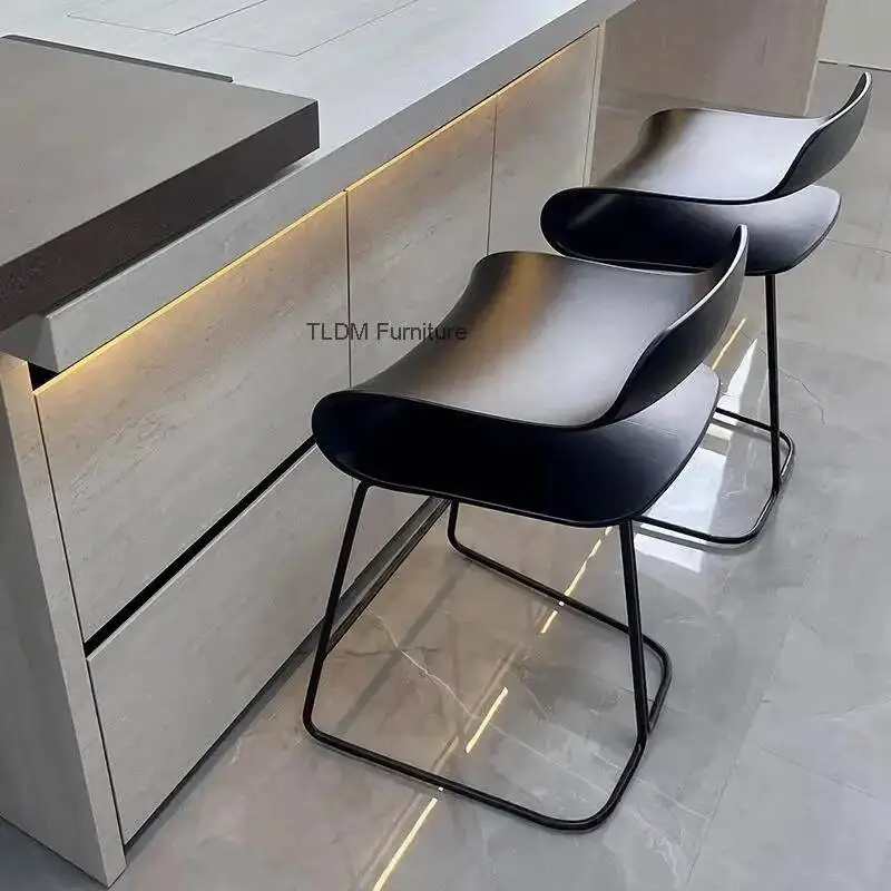 

Retro Design Bar Chair Reception Comfortable Party Relaxing Modern High Chairs Minimalist Adults Taburetes De Bar Furniture