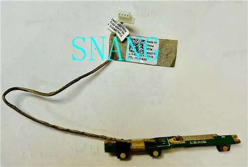 Used  FOR DELL Inspiron 5568 5579 7568 7569 7778 7779 Power Button BOARD With Cable CN-085GTT 085GTT 85GTT 100% Tested Fast Ship