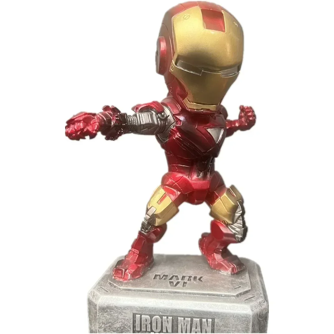 Iron Man Mk6 Anime Figures Marvel The Avengers Classic Toys Solid Series Collection Model Vehicle accessori per ufficio regalo in resina