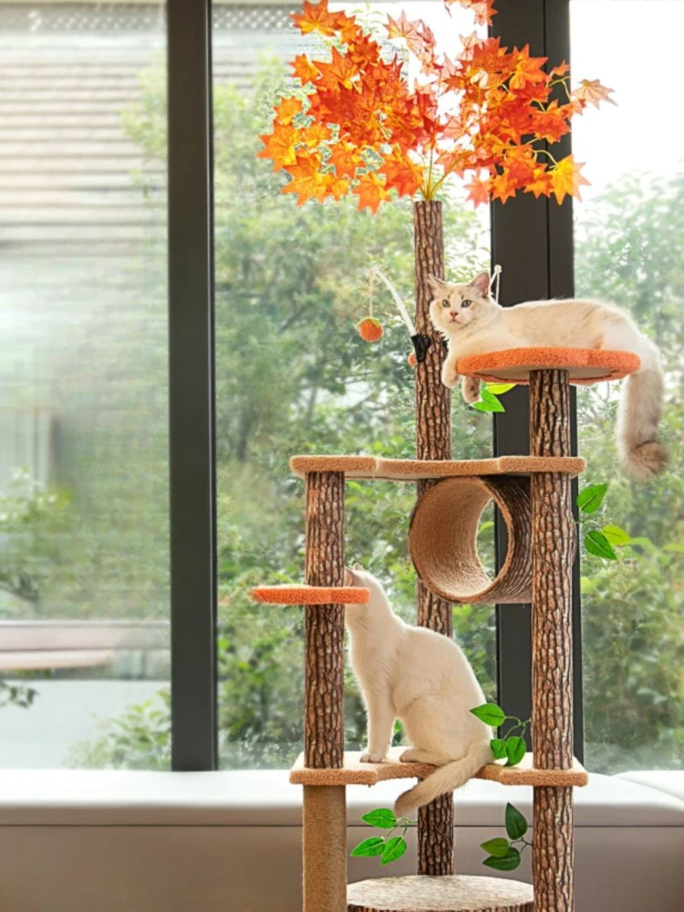กรอบสำหรับปีนป่ายแมวขนาดใหญ่อุปกรณ์สำหรับข่วนจักสานหวายป่านศรนารายณ์ของเล่นเพื่อการศึกษาสำหรับสัตว์เลี้ยงแมวบทความ