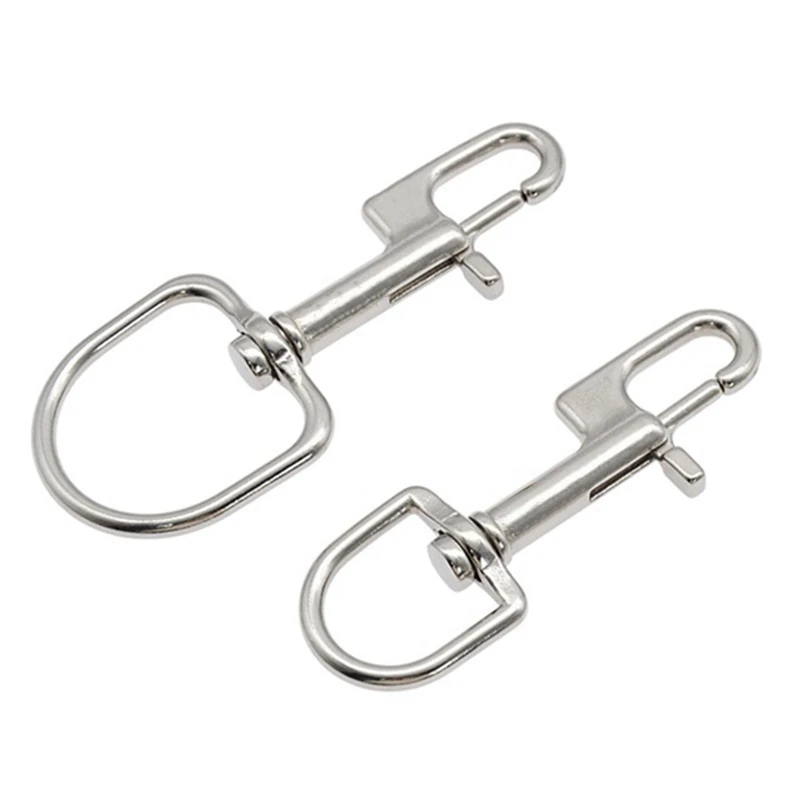 110MM Stainless Steel Diving Bolt Snap Hook Scuba Diving Single Ended Hook BCD Accessories Diving Equipment