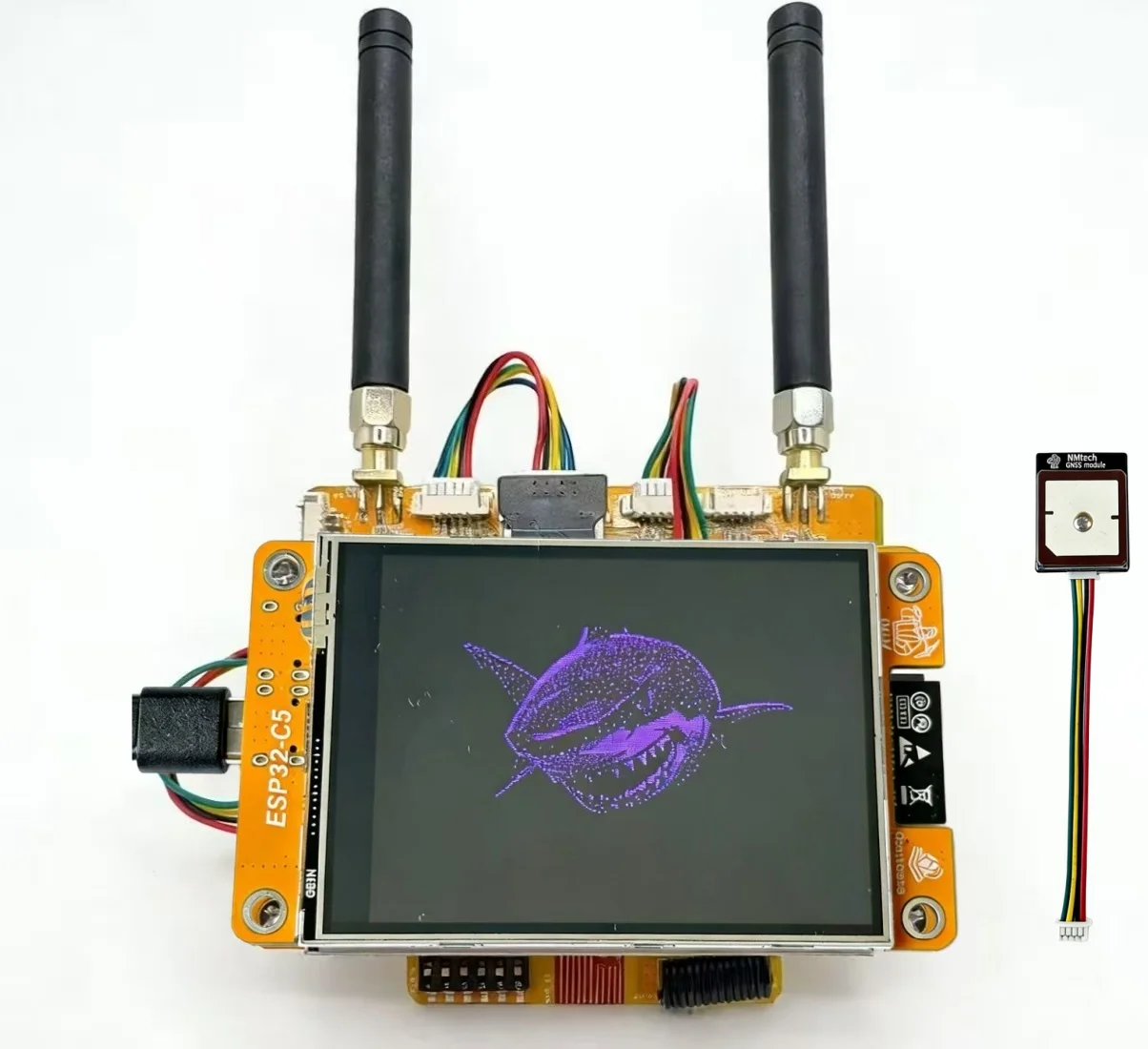 

Новый недорогой желтый дисплей NM-CYD-C5 с 2,8-дюймовым сенсорным TFT LCD-экраном и поддержкой ESP32-C5, совместимый с NM-RF-HAT