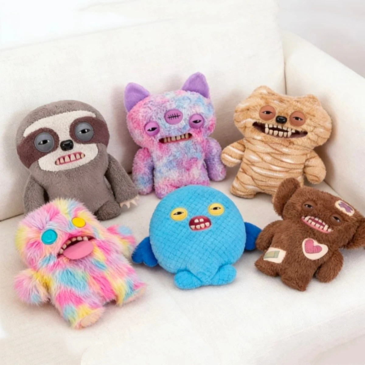 In Stock New Genuine Fuggler Funny Ugly Monster Giant Treasure Series Second Generation 48cm Plush Dolls Fan Merchandise Toys