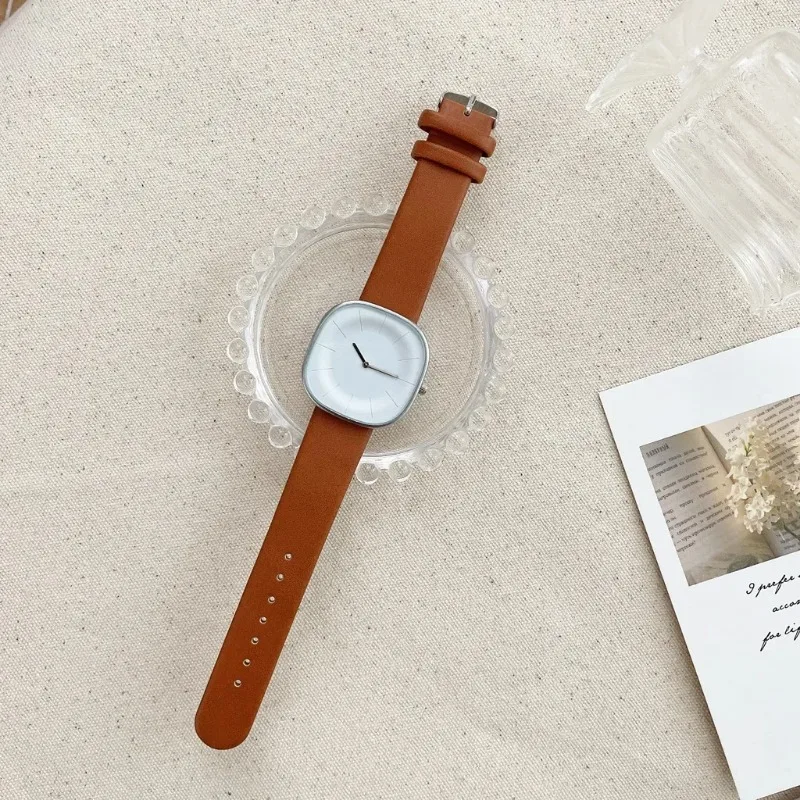 Women Fashion Watch Casual Leather Belt Watches Simple Ladies Round Dial Quartz Wristwatches Clock Reloj Mujer Gift Reloj Mujer