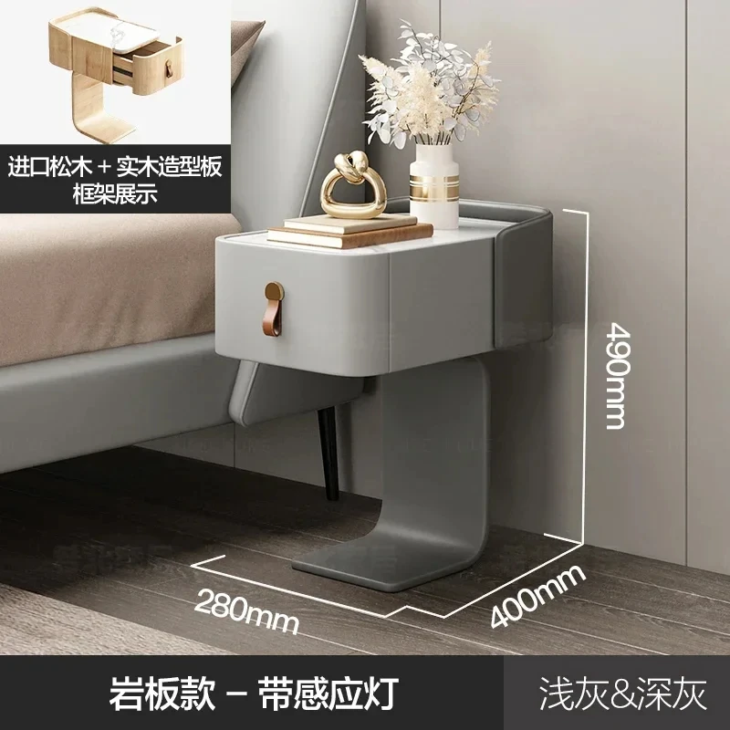 Minimalist European Nightstand Metal Bedside Table Nordic Japanese Nightstands Living Room Cajones De Dormitorio Salon Furniture