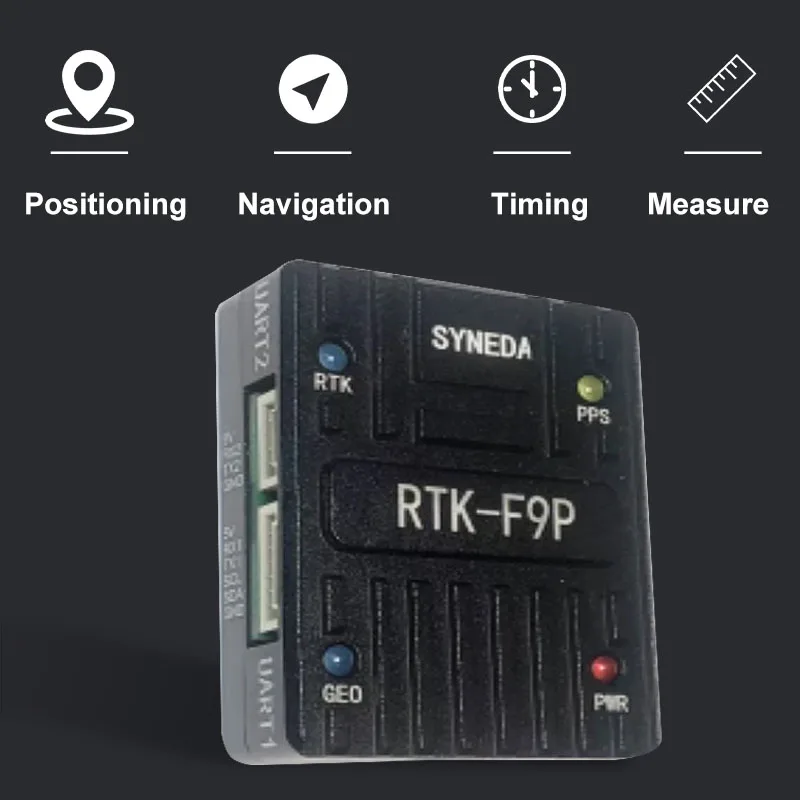 جهاز استقبال Gnss عالي التقدم مع بوصلة مدمجة وحدة Zed-F9P تحديد المواقع بالسنتيمتر محطة متنقلة للطائرات بدون طيار GNSS #5
