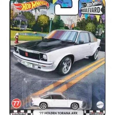 

Original Hot Wheels Premium Car Boulevard 77 Holden Torana A9X Vehicles Diecast 1/64 Metal Model Kid Boys Toys for Children Gift