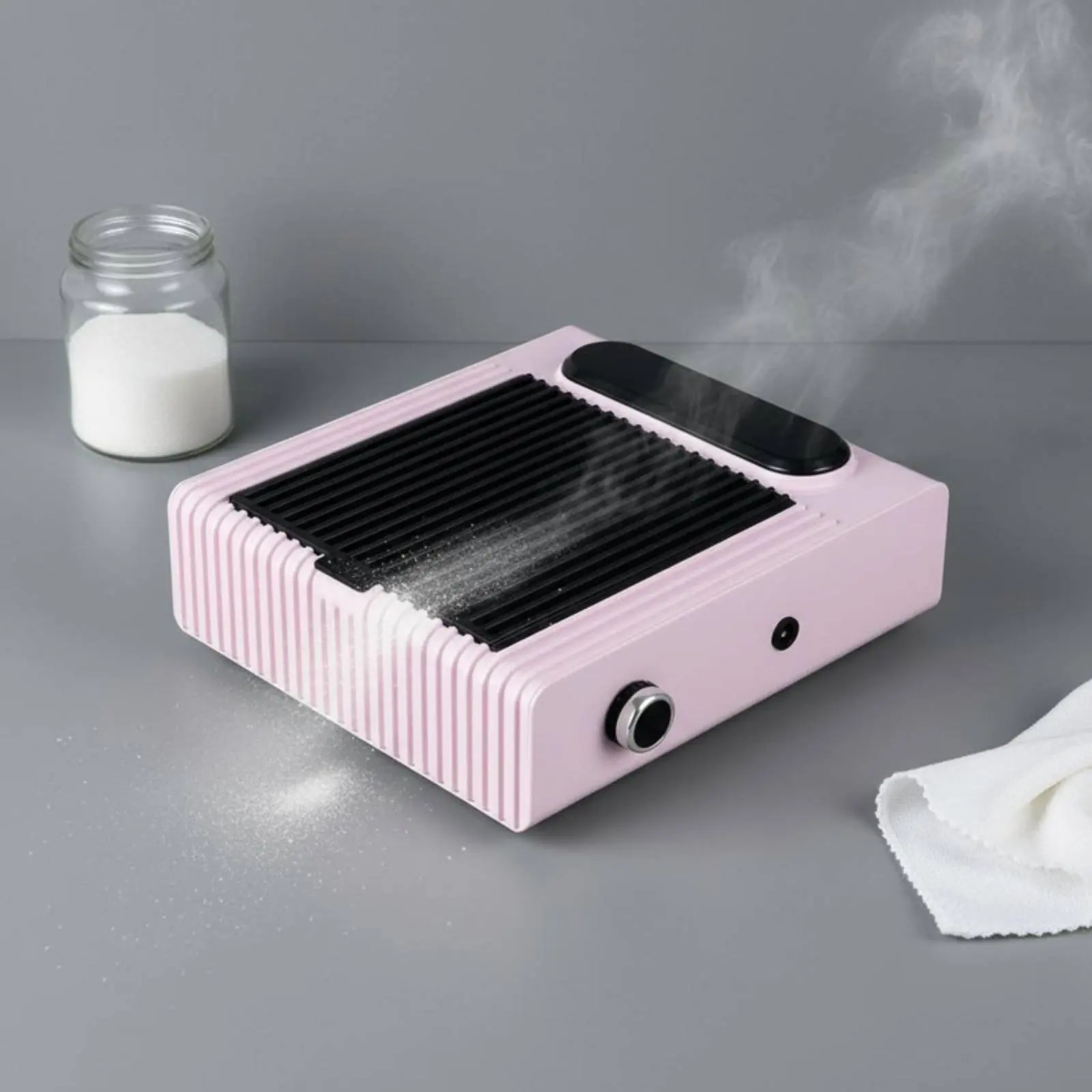 

Nail Particles Collector Adjustable Speed Nail Vacuum Cleaner Manicure Particles Extractor Reusable Screen Cosmetic Appliance