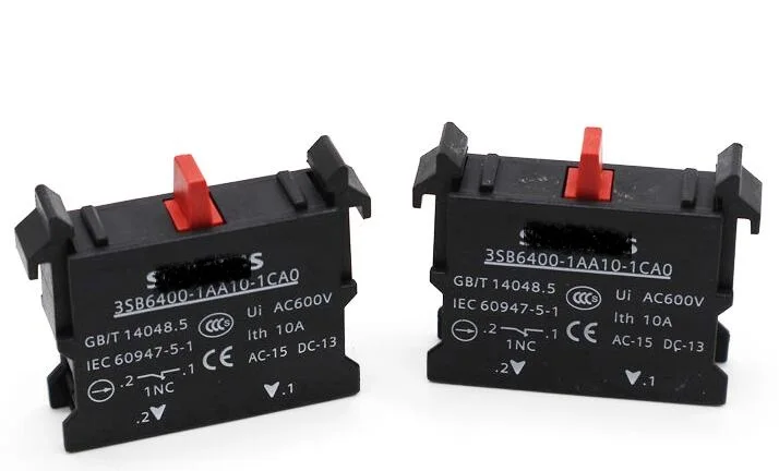 КОНТАКТНЫЙ модуль 3SB6400-1AA10-1CA0 3SB6400-1AA10-1BA0, новый оригинальный, 5 шт.