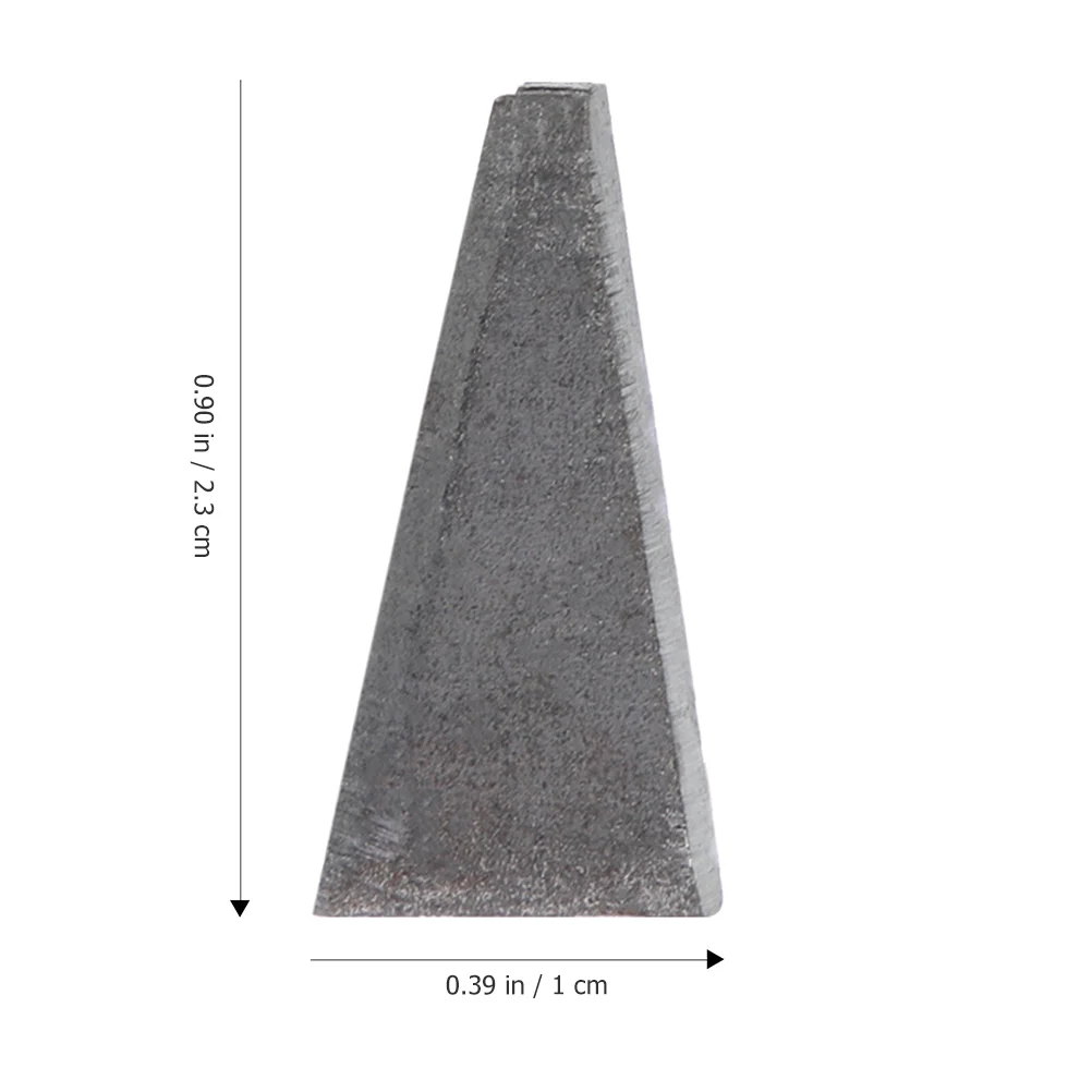 10 Pcs Triangle Axe Reinforcement Tool High Carbon Steel Hammer Accessory Compact Size Easy Storage Transport