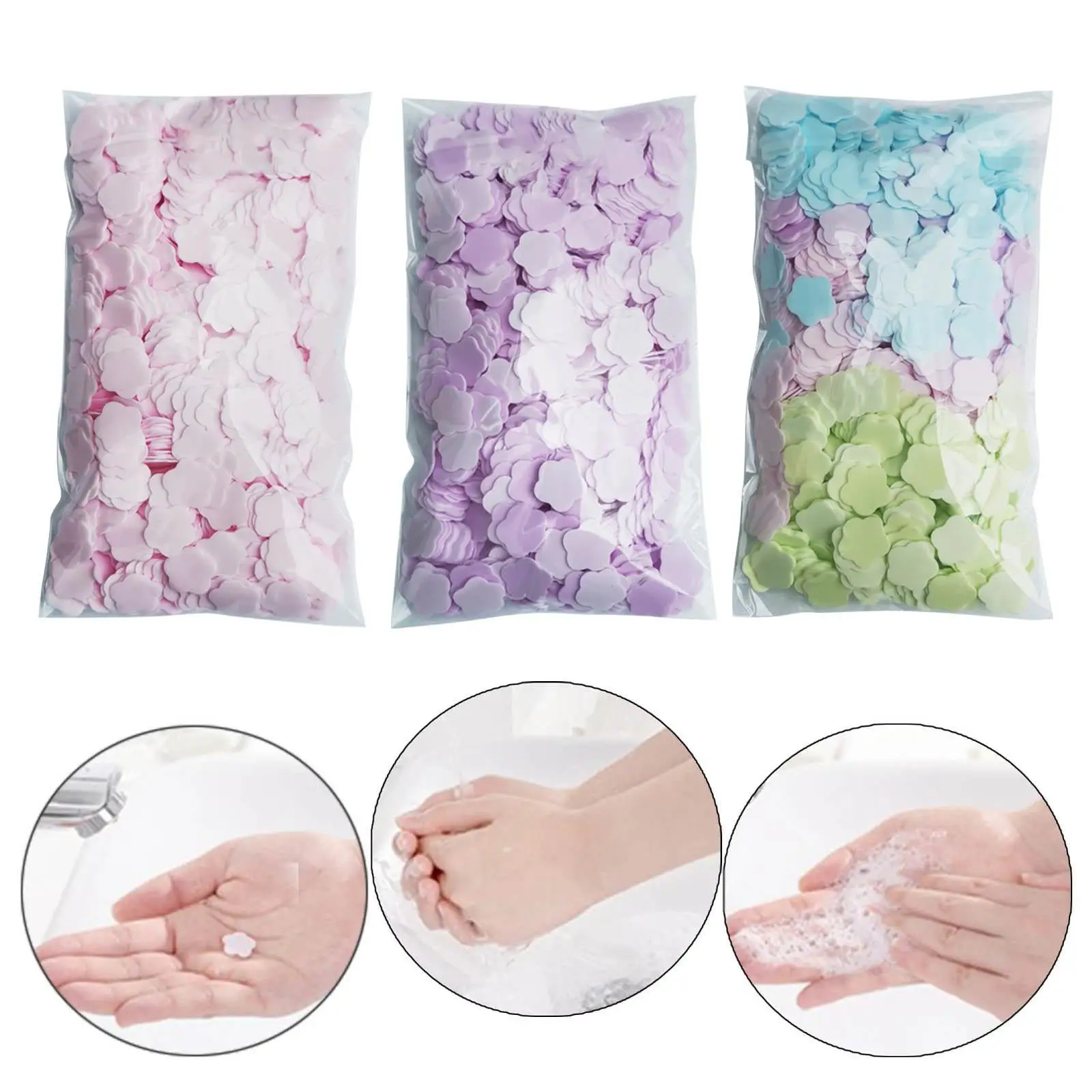 1000 Pieces Soap Paper, Hand Washing ,Hand Soaps Sheet Fast Foaming