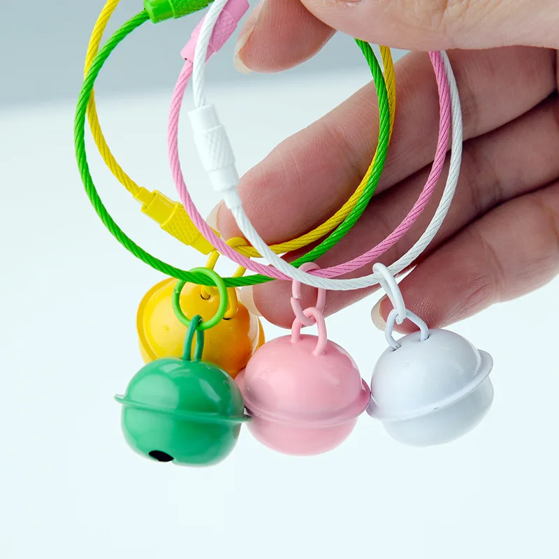 Farba Candy Color 22mm Kolorowy dzwonek Akcesoria do majsterkowania, prezenty, dekoracje świąteczne Mały dzwonek — zdjęcie 4