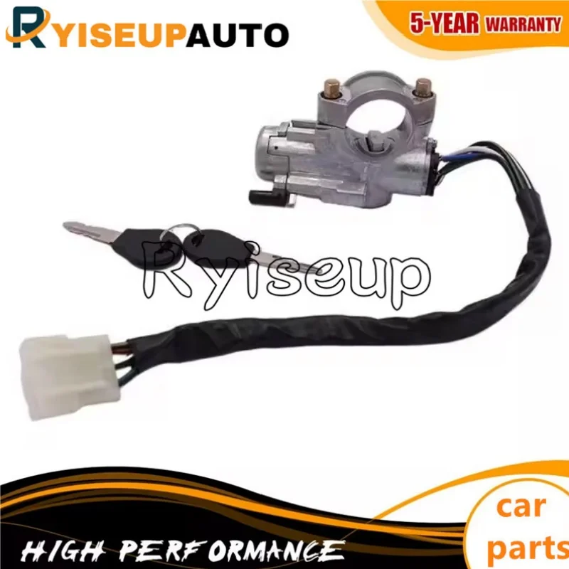 48700-75P25 48700-01G25 High Quality Ignition Key Switch Lock Cylinder with Key for 1986-1989 Nissan D21 48700-01G26 New