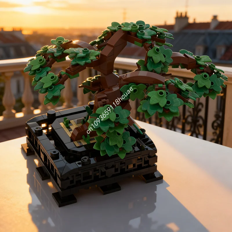 

403pcs MOC Bonsai Model Building Blocks Architecture Assemble Toys DIY Christmas Gifts Creative Idea Education Brick Birthday