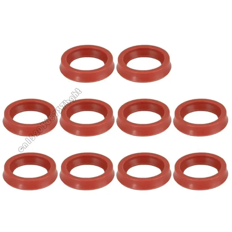 Pack of 10 Lip Seal Rings Fully Automatic Coffee Machine Replacement Rings for Water Multiple Coffee Machines 4XFB