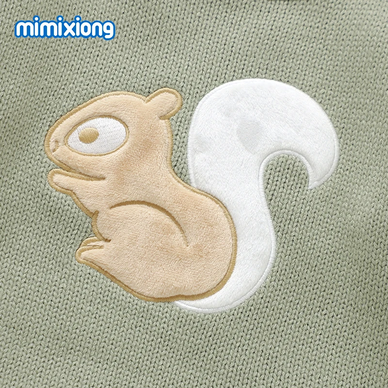 طفل للجنسين السروال القصير ربيع الخريف عادية الأخضر كم طويل الوليد صبي فتاة محبوك حللا الرضع طفل ازياء قطعة واحدة