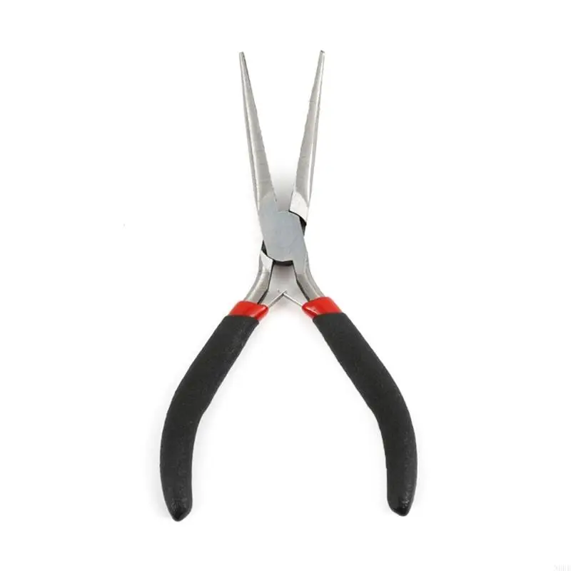 

N0HE Jewelry Pliers Steel Long Needle Nose Pliers Hand Tools Polishing Jewelry Making Tools Equipment for DIY Crafts