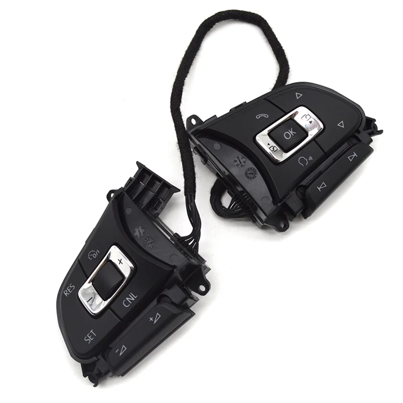 

Trending 6C0959442F For Passat Polo Sagitar Steering Wheel Multi Function Control Button Without ACC 6C0 959 442 F