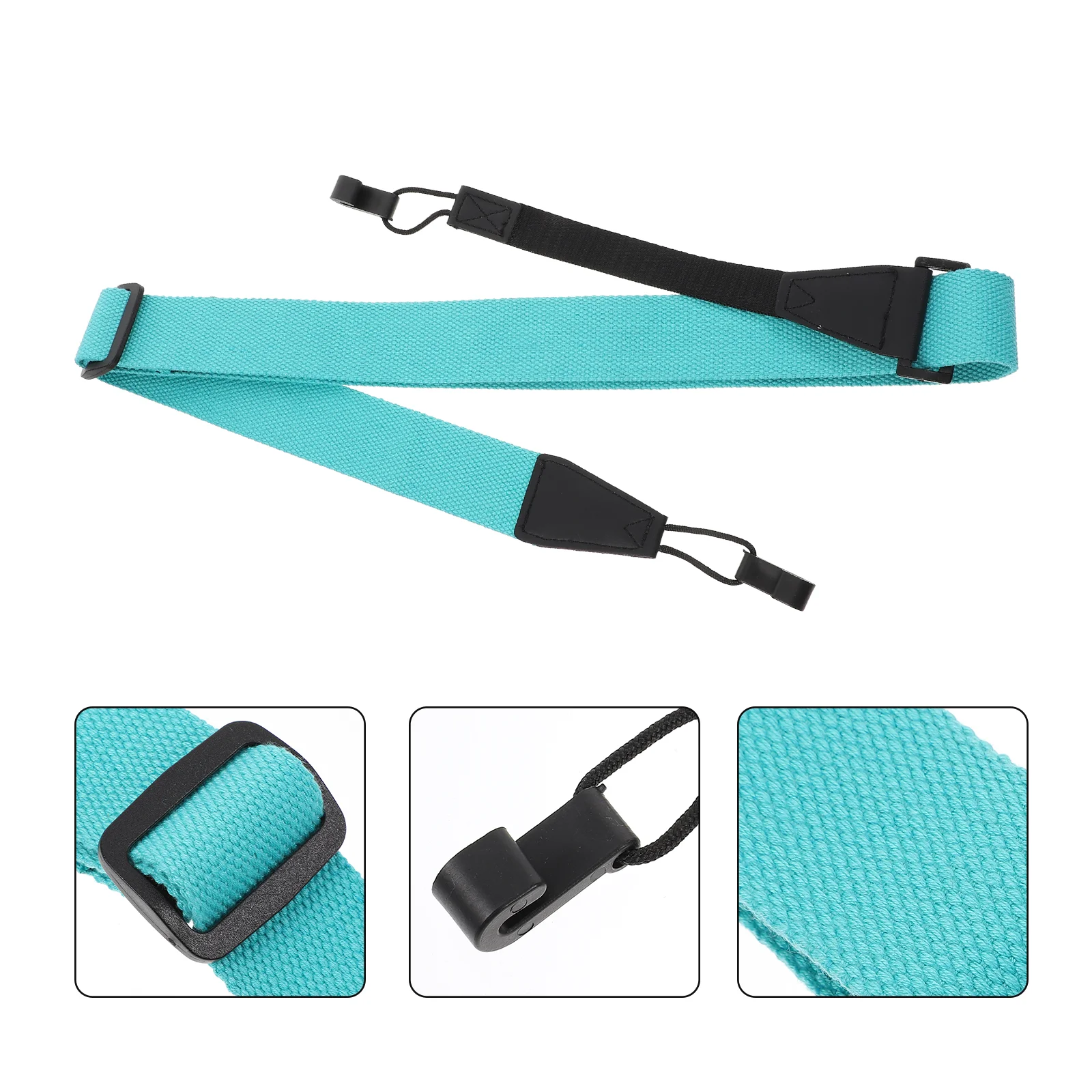 

Ukulele Strap Microfiber Cotton Adjustable Accessories Polyester Hawaiian Guitar Bass Durable Simple Long Lasting