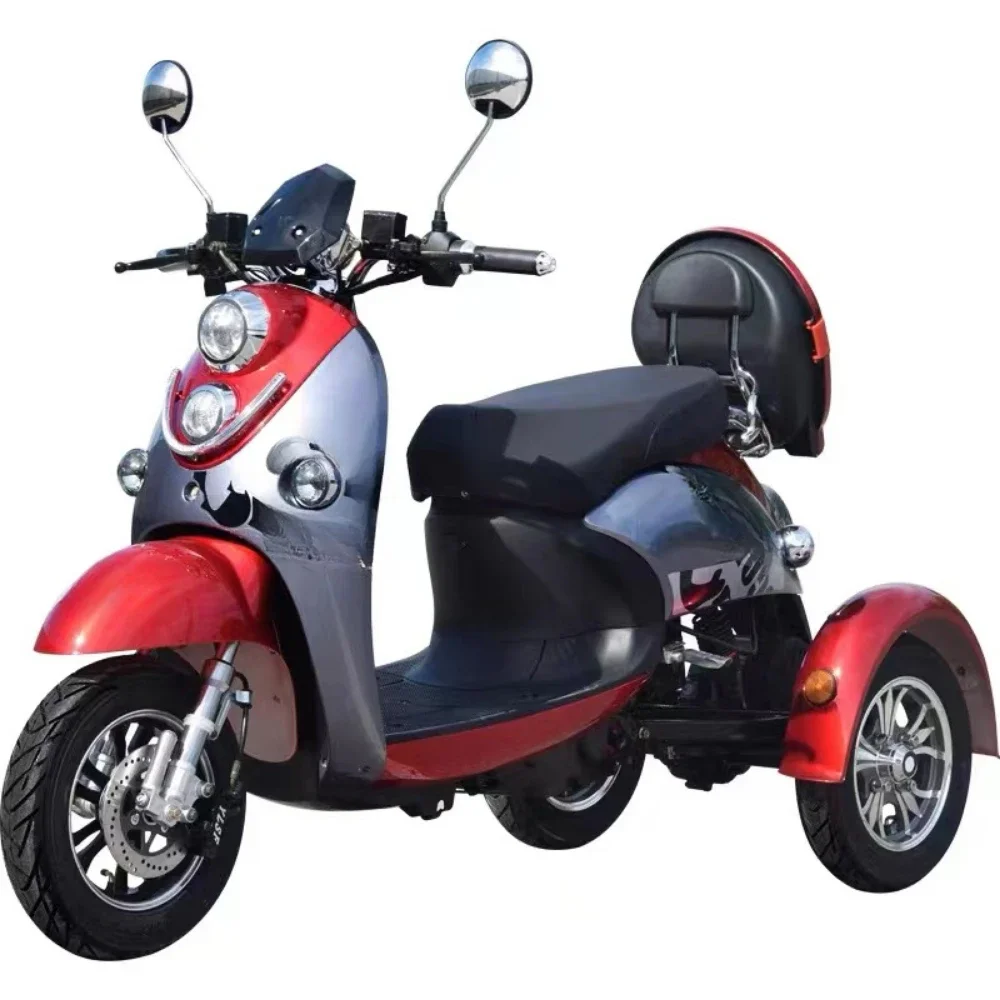 Triciclo Scooter Elétrico com Assento De Passageiro, Conveniente, Barato, Fabricação Venda Direta