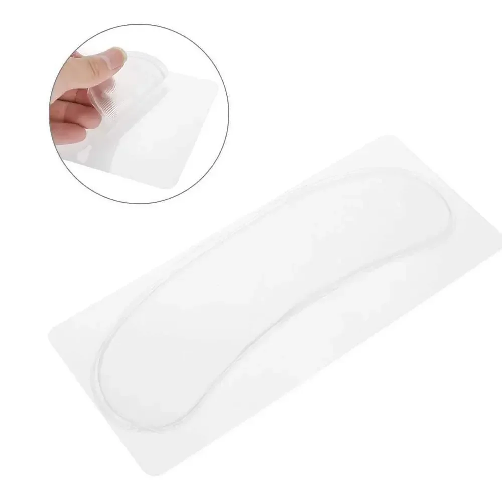 1pc invisível pescoço ferramenta de tratamento de rugas reutilizável anti rugas pescoço almofada casa transparente silicone anti envelhecimento adesivo de pele