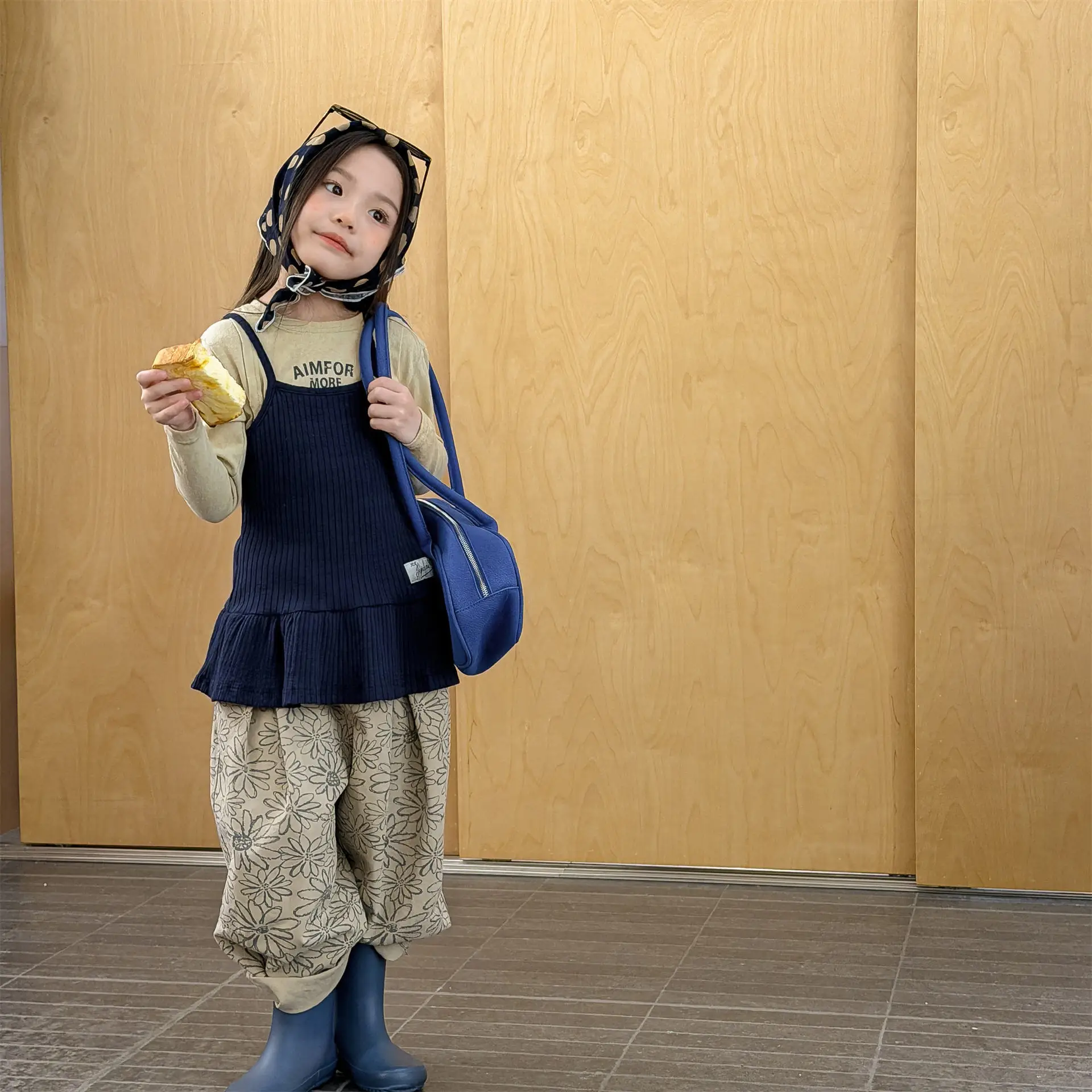 

2026 Spring Children's Clothing New Spring Harlan Pants Boys' and Girls' Pants