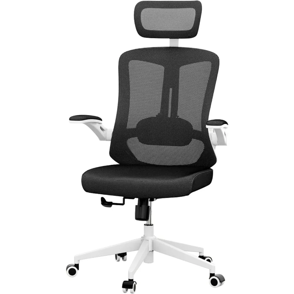 

Ergonomic Office Chair - Comfy Desk Chairs with Wheels and Arms, 400LB Heavy Duty Mesh Computer Chairs