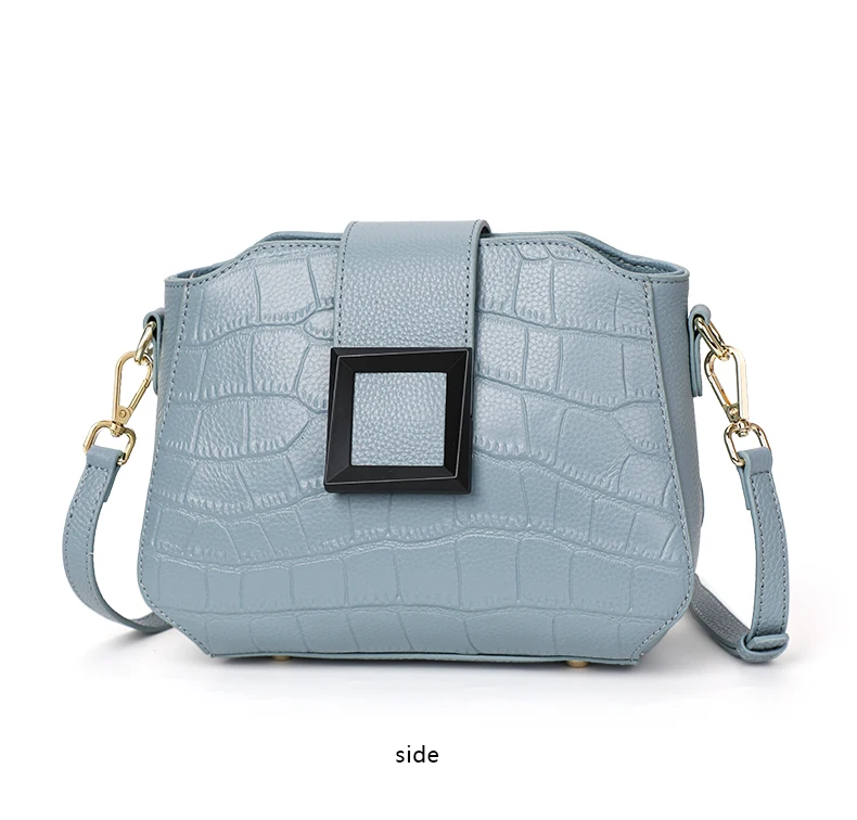 Aidanni Damen-Umhängetasche aus echtem Leder, 2026 Sommer Neue Trendige Vielseitige Schultertasche, Kleine Handtasche aus Rindsleder der obersten Schicht – Detail 10