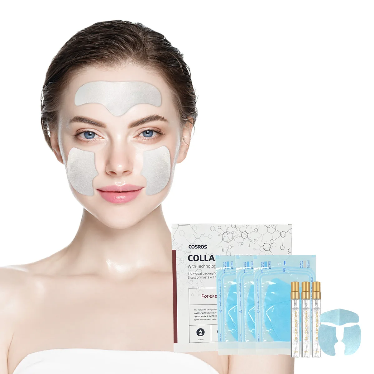 

Collagen Protein Face Mask Soluble Collagen Anti-Aging Face Serum Cosmetics Reduce Fine Lines Wrinkles Absorbable Face Skin Care