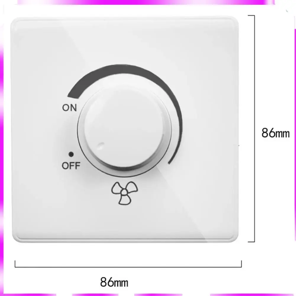 N98R 86 Тип Потолочный Вентилятор Регулировка Бесступенчатый Регулятор Скорости Настенный Выключатель 220 В 10 А