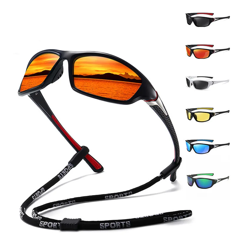 Men's Polarized Fishing Sunglasses Outdoor Hunting Fishing Driving Bicycle Anti-Glare Sunglasses Hiking Classic