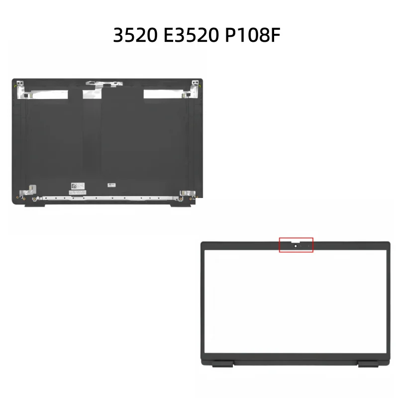 New Laptop LCD Screen Back Cover Bezel Front Frame Cover Case For Latitude 3520 E3520 P108F Shell