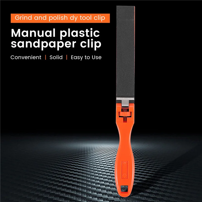 

A76K Flat File Sanding Stick Woodworking Polishing Hand Tool With Replaceable Abrasive Strips/Sandpapers