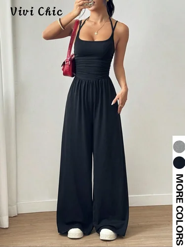 Mono de mujer para elegancia informal, elegante de una pieza, perfecto para fiestas y uso diario