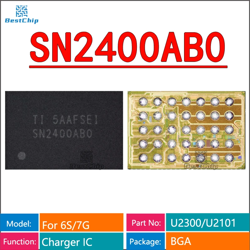 5-10Pcs SN2400AB0 U2101 U2300 Tigris Charger IC For iPhone 6 6Plus 6S 6SPlus 7 7Plus Charging IC Integrated Circuits Chipset