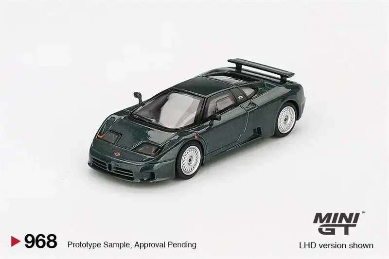 

Модели литых автомобилей MINI GT 1:64 EB110 GT Verde Scuro LHD