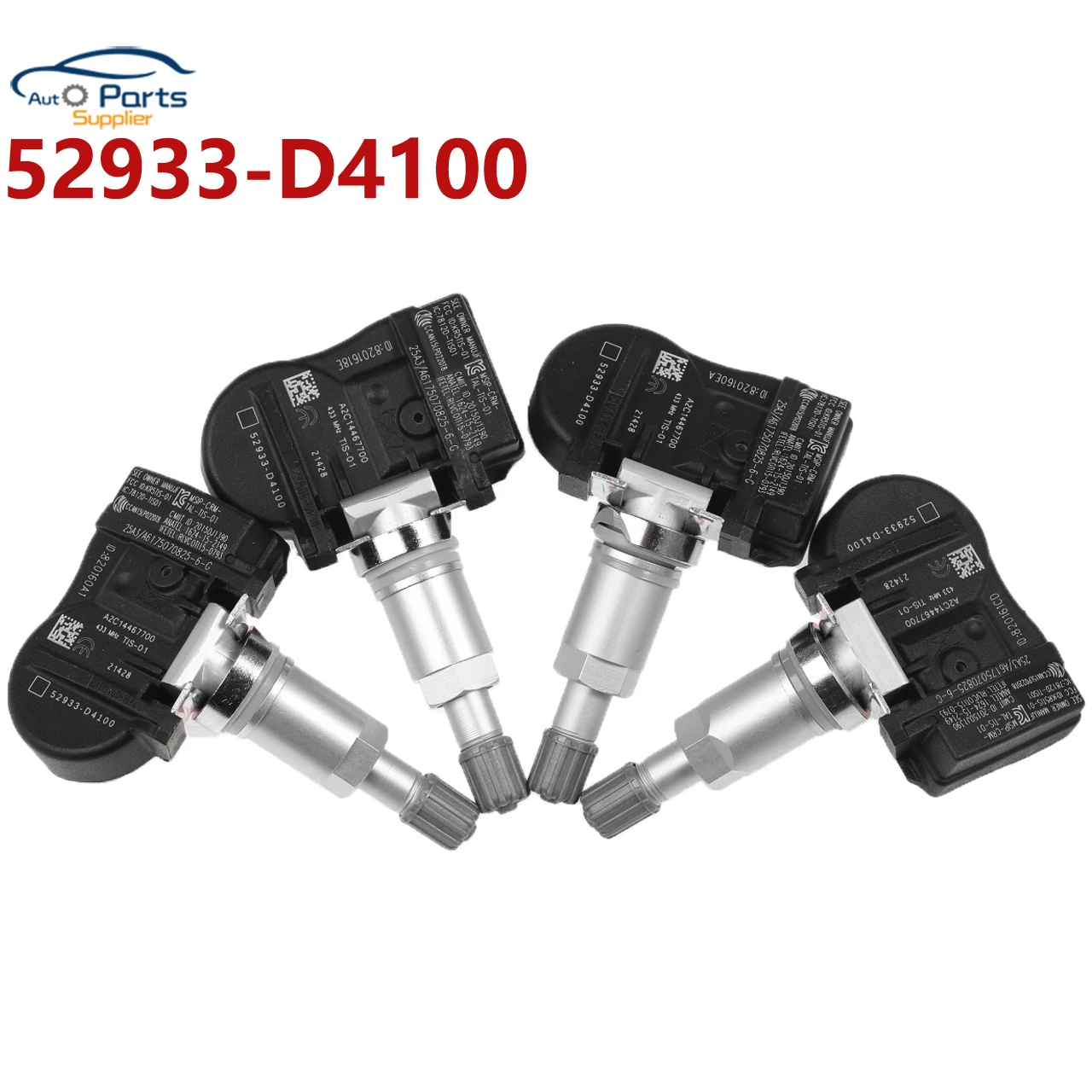 Новинка 52933-D4100 52933D4100 433 МГц датчик давления в шинах TPMS для Hyundai Kia NIRO Optima Sportage 2019 52933-F2000