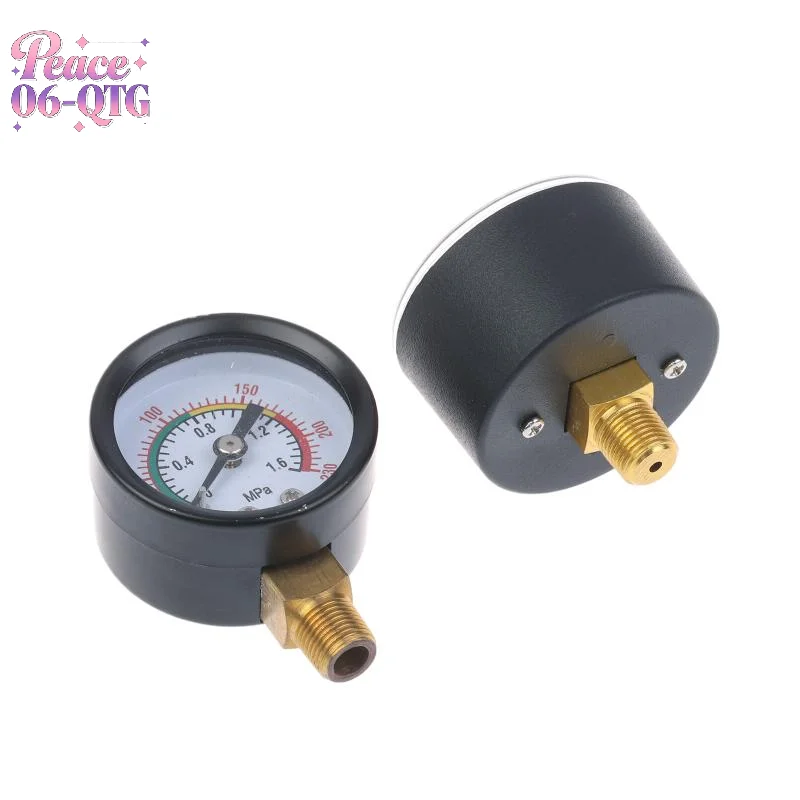 New Pressure Gauge Air Compressor Pneumatic Hydraulic Fluid 0-12Bar / 0-170PSI Easy To Read Dial Measuring Instrument