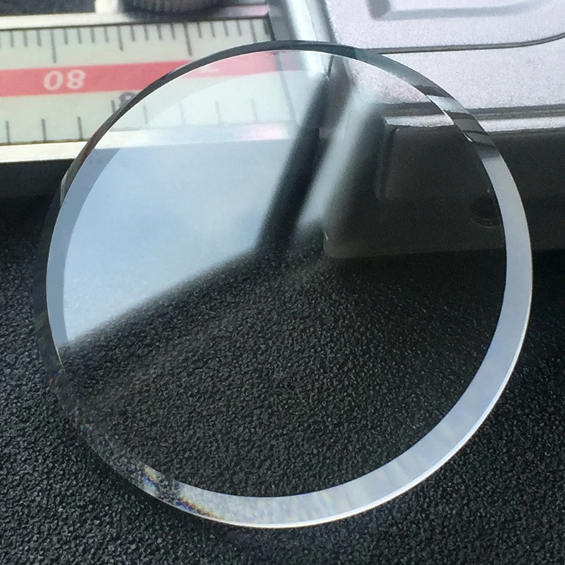Mineral Crystal Pot Shape 32mm Top Flat Watch Glass Fits 6306-7000 6309-7040 Blue/Red/White AR Coating Big Chamfer Mod Parts