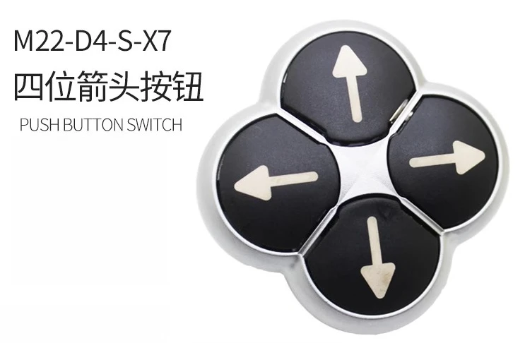 

Parts for EATON four-position switch head with arrow button M22-D4-S-X7