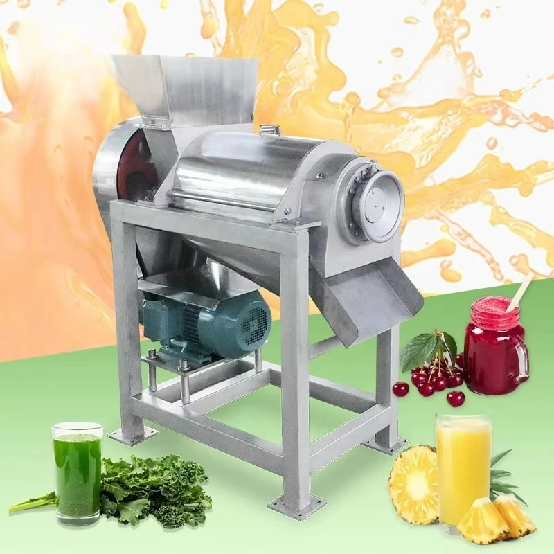 Sweet Watermelon Juice Mango Juicer Extractor Industrial Fruit Pulp Commercial Cold Press Process Machine